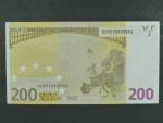 200 Euro 2002 s.X, Německo, podpis Jeana-Clauda Tricheta, E001 tiskárna F. C. Oberthur, Francie 