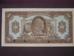 500 Kč 6.10.1923 série A anulát s přetiskem CANCELLED A 4x svisle perf. CANCELLED, velmi vzácná bankovka