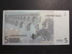 5 Euro 2002 s.L, Finsko, podpis Jeana-Clauda Tricheta, E001 tiskárna F. C. Oberthur, Francie