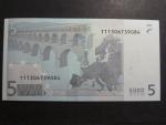5 Euro 2002 s.T, Irsko, podpis Willema F. Duisenberga, K001 tiskárna Banc Ceannais na hÉireann, Irsko