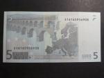 5 Euro 2002 s.X, Německo, podpis Jeana-Clauda Tricheta, R001 tiskárna  Bundesdruckerei, Německo