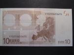 10 Euro 2002 s.Y, Řecko, podpis Jeana-Clauda Tricheta, N028 tiskárna Řecko
