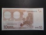 10 Euro 2002 s.U, Francie, podpis Jeana-Clauda Tricheta, L038 tiskárna Banque de France, Francie