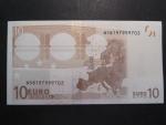 10 Euro 2002 s.N, Rakousko, podpis Jeana-Clauda Tricheta, F011 tiskárna Österreichische Banknoten und Sicherheitsdruck, Rakousko
