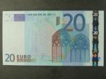 20 Euro 2002 s.H, Slovinsko, podpis Jeana-Clauda Tricheta, E004 tiskárna F. C. Oberthur, Francie