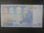 20 Euro 2002 s.P, Holandsko, podpis Jeana-Clauda Tricheta, G006 tiskárna Koninklijke Joh. Enschedé, Holandsko
