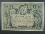 5 Gulden 1.1.1881 série Vk 13