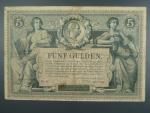 5 Gulden 1.1.1881 série Di 41
