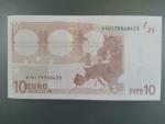 10 Euro 2002 s.X, Německo, podpis Willema F. Duisenberga, R004 tiskárna Bundesdruckerei, Německo