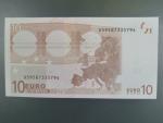 10 Euro 2002 s.X, Německo, podpis Jeana-Clauda Tricheta, G017 tiskárna Koninklijke Joh. Enschedé, Holandsko