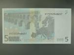 5 Euro 2002 s.X, Německo, podpis Jeana-Clauda Tricheta, R004 tiskárna Bundesdruckerei, Německo
