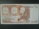 10 Euro 2002 s.X, Německo, podpis Mario Draghi, P016 tiskárna Giesecke a Devrient, Německo