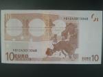 10 Euro 2002 s.Y, Řecko, podpis Willema F. Duisenberga, F001 tiskárna  Österreichische Banknoten und Sicherheitsdruck, Rakousko
