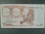 10 Euro 2002 s.Z, Belgie, podpis Willema F. Duisenberga, T001 tiskárna Belgie