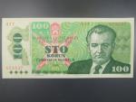 100 Kčs 1989 s. A 17