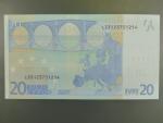 20 Euro 2002 s.L, Finsko, podpis Jeana-Clauda Tricheta, G012 tiskárna Koninklijke Joh. Enschedé, Holandsko