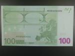 100 Euro 2002 s.M, Portugalsko, podpis Willema F. Duisenberga, P005 tiskárna Giesecke a Devrient, Německo