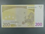 200 Euro 2002 s.V, Španělsko, podpis Willema F. Duisenberga, T001 tiskárna  Belgie