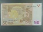 50 Euro 2002 s.Z, Belgie, podpis Jeana-Clauda Tricheta, T008 tiskárna Belgie
