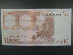 10 Euro 2002 s.S, Itálie, podpis Jeana-Clauda Tricheta, J007 tiskárna Istituto Poligrafico e Zecca dello Stato, Itálie
