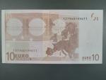 10 Euro 2002 s.T, Irsko, podpis Jeana-Clauda Tricheta, K007 tiskárna Banc Ceannais na hÉireann, Irsko