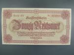Sudety, Reichenberg 20 Rm 28.4.1945 série AS