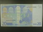 20 Euro 2002 s.S, Itálie, podpis Jeana-Clauda Tricheta, J023 tiskárna Istituto Poligrafico e Zecca dello Stato, Itálie