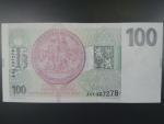 100 Kč 1993 s. A 41, Baj. CZ 5