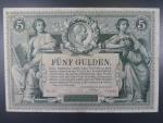 5 Gulden 1.1.1881 série Mc 40
