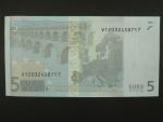 5 Euro 2002 s.V, Španělsko, podpis Jeana-Clauda Tricheta, M010 tiskárna Fábrica Nacional de Moneda , Španělsko
