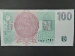 100 Kč 1995 s. B 06, chybotisk 