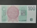 100 Kč 1995 s. B 08, chybotisk 
