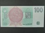 100 Kč 1995 s. B 22, chybotisk 