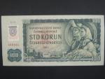 100 Sk 1961 s. D 19, kolkovaná, Baj. SK 3a2, Pi. 17