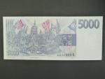 5000 Kč 1993 s. A 09, Baj. CZ 9, Pi. 9