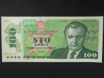 100 Kčs 1989 s. A 23