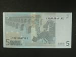 5 Euro 2002 s.L, Finsko, podpis Jeana-Clauda Tricheta, E011 tiskárna F. C. Oberthur, Francie