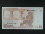 10 Euro 2002 s.M, Portugalsko, podpis Jeana-Clauda Tricheta, U004 tiskárna Valora - Banco de Portugalsko, Portugalsko