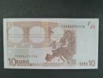 10 Euro 2002 s.T, Irsko, podpis Mario Draghi, K007 tiskárna Banc Ceannais na hÉireann, Irsko