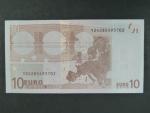 10 Euro 2002 s.Y, Řecko, podpis Jeana-Clauda Tricheta, N037 tiskárna Řecko