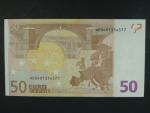 50 Euro 2002 s.H, Slovinsko, podpis Mario Draghi, R051 tiskárna Bundesdruckerei, Německo 