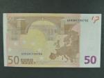 50 Euro 2002 s.S, Itálie, podpis Mario Draghi, J087 tiskárna Istituto Poligrafico e Zecca dello Stato, Itálie 