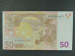 50 Euro 2002 s.Z, Belgie, podpis Jeana-Clauda Tricheta, T007 tiskárna Belgie