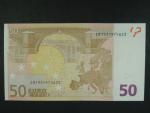 50 Euro 2002 s.Z, Belgie, podpis Mario Draghi, T037 tiskárna Belgie
