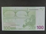 100 Euro 2002 s.S, Itálie, podpis Jeana-Clauda Tricheta, J034 tiskárna Istituto Poligrafico e Zecca dello Stato, Itálie