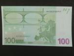 100 Euro 2002 s.N, Rakousko, podpis Willema F. Duisenberga,  F002  tiskárna Österreichische Banknoten und Sicherheitsdruck, Rakousko