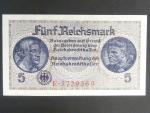 vydání pro obsazené území 1939-45, 5 Reichsmark b.d., Ros. ZWK-4a
