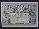 5 Gulden 1.1.1881 série Cd 32, Ri. 144
