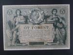 5 Gulden 1.1.1881 série Tf 33, Ri. 144