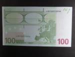 100 Euro 2002 s. L, Finsko, podpis Willema F. Duisenberga, D001 tiskárna Setec Oy, Finsko